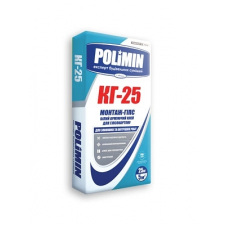 Клей для гипсокартона Монтаж-Гипс Polimin КГ-25 25 кг