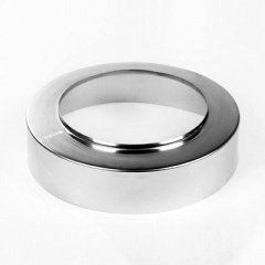 Стакан на дымоход Versia-Lux Ø 200/260- мм нержавеющая сталь 0,5 мм двустенный элемент Ровно