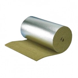 Минеральная вата PAROC Hvac Lamella Mat AluCoat с фольгой 30 мм