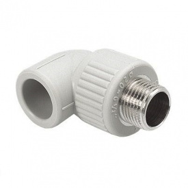Кутник 90° Wavin Ekoplastik 16 мм х зовнішня різьба 1/2"