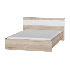 Ліжко Лавідо-4 (160х200 см, дуб сонома + білий)