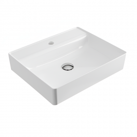 Раковина накладная Excellent Rima 2.0 CEEX.4901.500.WH 500x400 прямоугольная, белая глянцевая