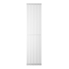 Дизайнерский вертикальный радиатор Betatherm Quantum 1 1800x405 белый матовый Гайсин