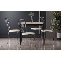 Кухонная мебель стол Турин и стулья Ванесса набор АМФ №1 Славута