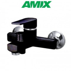 Смеситель для ванны AMIX Oscar-009 Black (без шланга и лейки), Чёрный Ніжин
