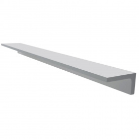Полка для ванной комнаты VOLLE Solid 600х122 настенная, белый (18-40-115)