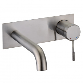 Смеситель скрытого монтажа IMPRESE BRENTA латунь, никель (ZMK081906030)