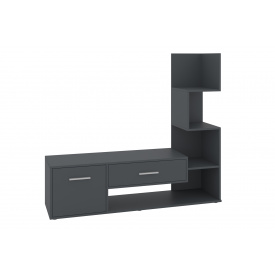 Тумба для TV Modulor (140х38х124 см, антрацит)