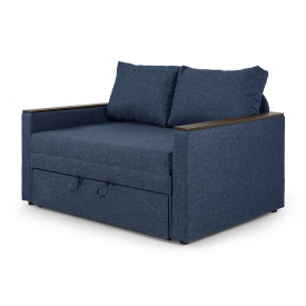 Диван Кубус 140 (вузькі підлокітники, джинс, 160х97) ІМІ