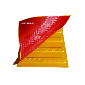 Поліуретанова самоклеюча тактильна плитка "Полоса" 300х300х3мм