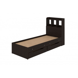 Ліжко дитяче Linio (215х83,5х118 см, з шухлядками, венге)