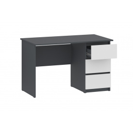 Стіл комп'ютерний Formo-4 (120х60х75 см, антрацит + білий)