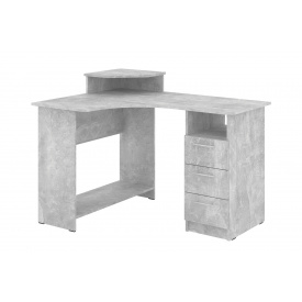 Стіл комп'ютерний Luxi (120х88х75/89 см, бетон)