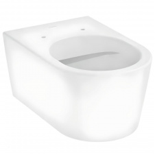 Унитаз подвесной Hansgrohe EluPura S 320×540 безободковый, белый (60193450_60148450)