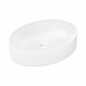 Раковина на столешницу Hansgrohe Xuniva 550×400 овальная белая (61072450)