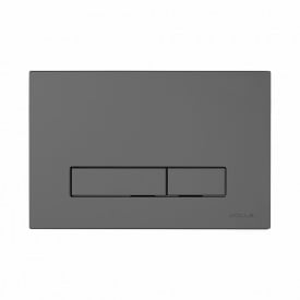 Смывная клавиша VOLLE LARGO EVO пластик, серый (2220.011105)