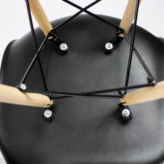 Круглий стіл JUMI Scandinavian Design black 80см. + 2 сучасні скандинавські стільці Кропивницкий