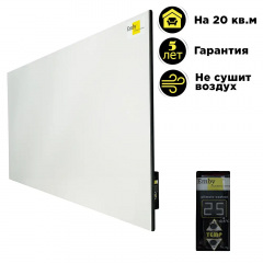 Обогреватель керамический Emby CHT-1000 с терморегулятором на 20 кв.м Белый Хмельницький