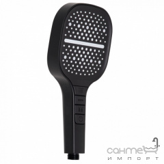 Ручной душ Qtap Rucni QTRUC125BLM45957 матовый черный, 3 режима Харків