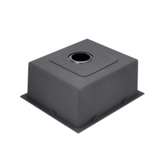 Мойка кухонная Kroner Handmade (Krp) Pvd Schwarze-5050Hm D3.0-1.0T215 Хмільник
