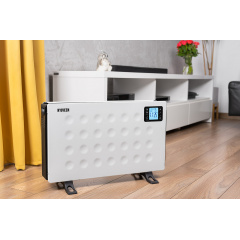 Конвектор Noveen CH8000 LCD SMART 600х375х100 мм Бело-черный Київ