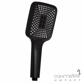 Ручной душ Qtap Rucni QTRUC125BLM45955 матовый черный, 3 режима