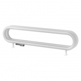 Дизайнерский горизонтальный радиатор ISAN Coron Double Horizontal 330x1000 белый