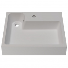 Умывальник накладной Amidicon Breeze 600x500 прямоугольный, белый матовый (21600500П01)