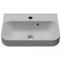 Умывальник подвесной Amidicon Comfort 450x300 прямоугольный, белый матовый Хуст