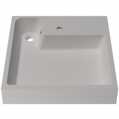 Умывальник накладной Amidicon Breeze 600x600 квадратный, белый матовый (21600600П01) Охтирка