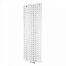 Дизайнерский вертикальный радиатор ISAN Melody Solar 1206x288 белый