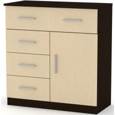 Комод Компаніт Комод-1-3-1 дсп дуб-сонома