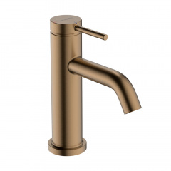 Смеситель для умывальника Hansgrohe Tecturis S 80 однорычажный, бронза (73302140) Обухів