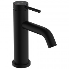 Смеситель для умывальника Hansgrohe Tecturis S 80 однорычажный, черный матовый (73301670) Владимир-Волынский
