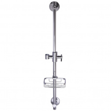 Штанга для душа Globus Lux 665 мм металл, хром (DS-1106-CR)