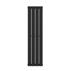 Дизайнерский вертикальный радиатор Navin Largo 1200x300 черный матовый (02-244062-3012) Акимовка