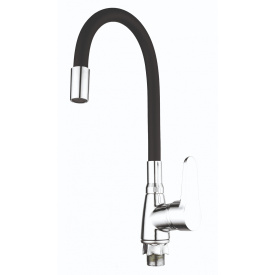 Смеситель для кухни Mixxus Elvis 014 Black без подводки (MI6305)