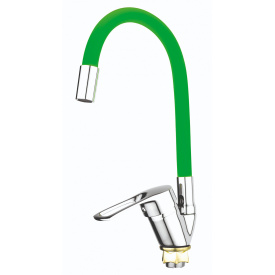 Смеситель для кухни Mixxus FANY 011 Nut Refl Green без подводки MI6292