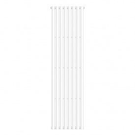 Дизайнерский вертикальный радиатор Navin Ellipse 1800x480 белый (02-145032-4818)