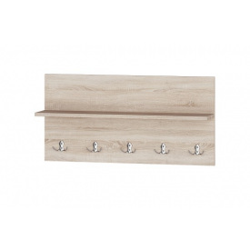 Вешалка на стену Эверест Соната-800 дуб сонома