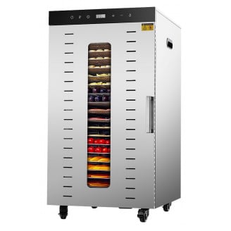 Дегидратор коммерческий Tekhniko DH-20H-BK нержавеющая сталь (20 лотков)