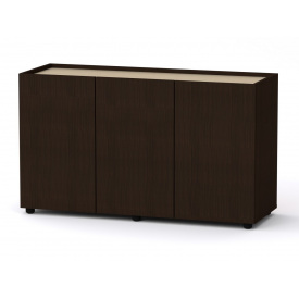 Комод Тумба 2 Компанит МГ 6 120х42х70 см Венге