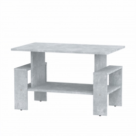 Стіл журнальний Компанит Венера 80х50х49,7 см Бетон