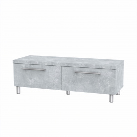 Тумба под телевизор ТВ 2 Компанит МГ 2 Ателье светлый