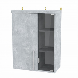 Тумба Навесная 1 Компанит МГ 2 60х32х80 см Бетон