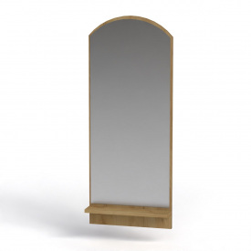 Дзеркало на стіну Компанит 3 40х9,6х99,5 см Дуб крафт золотий