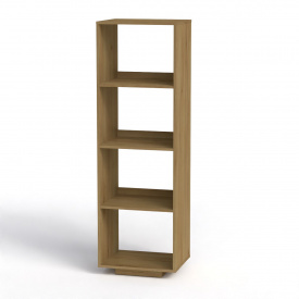 Стелаж Тумба 3 Компанит МГ 5 130х440х158 см Дуб крафт золотий