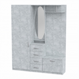 Передпокій Компанит Тамара 160х37,3х200 см Бетон