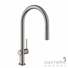 Смеситель для кухни с вытяжным изливом Hansgrohe Talis M54 sBox 72801340 матовый черный хром Харьков