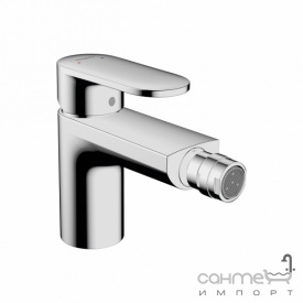 Смеситель для биде с донным клапаном Hansgrohe Vernis Blend 71218000 хром